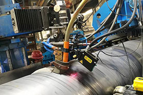 經典案例丨專機焊縫跟蹤系統之螺旋管焊縫跟蹤系統