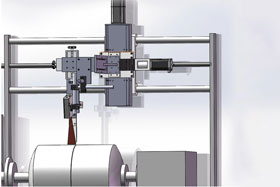 創想智控焊縫跟蹤之環縫焊接應用