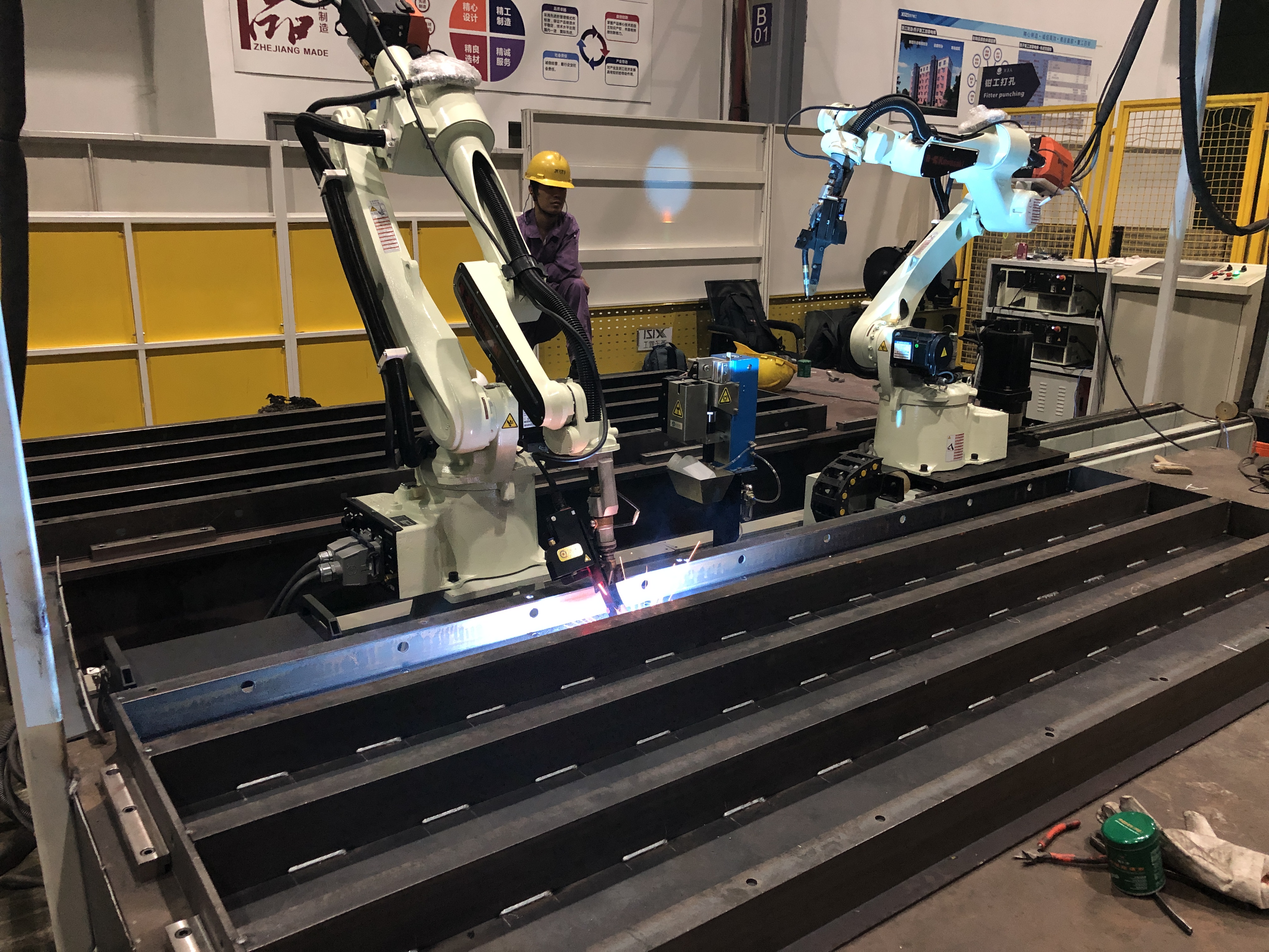 機器人焊縫跟蹤在電梯行業中的應用