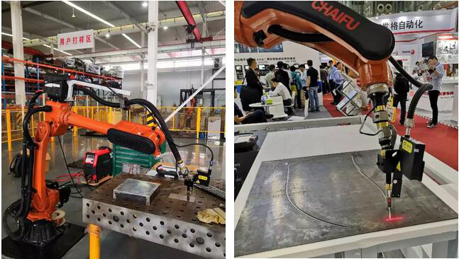 創想智控柴孚機器人焊縫跟蹤